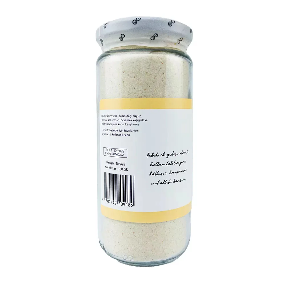 OG Natural Havuçlu Bebek Muhallebi Karışımı 6 Ay 300