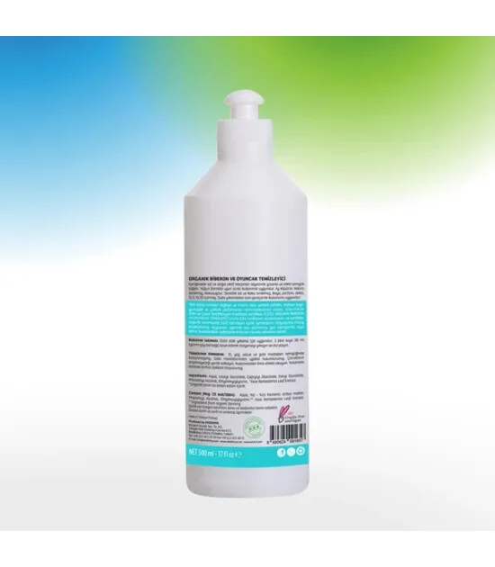 Ecos3 Organik Biberon ve Oyuncak Temizleyicisi 500 ml Vegan 0