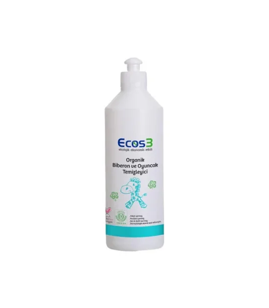 Ecos3 Organik Biberon ve Oyuncak Temizleyicisi 500 ml Vegan 0