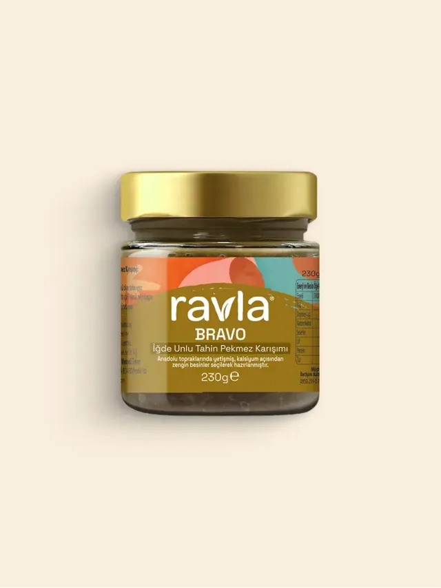Ravla Bravo İğde Unlu Tahin Pekmez Karışımı