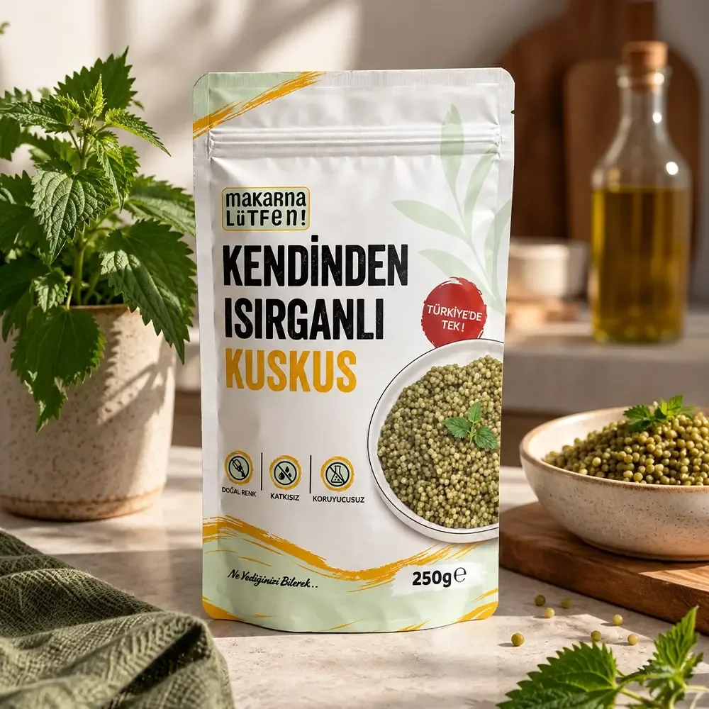 Makarna Lütfen Kendinden Isırganlı Kuskus 250 g