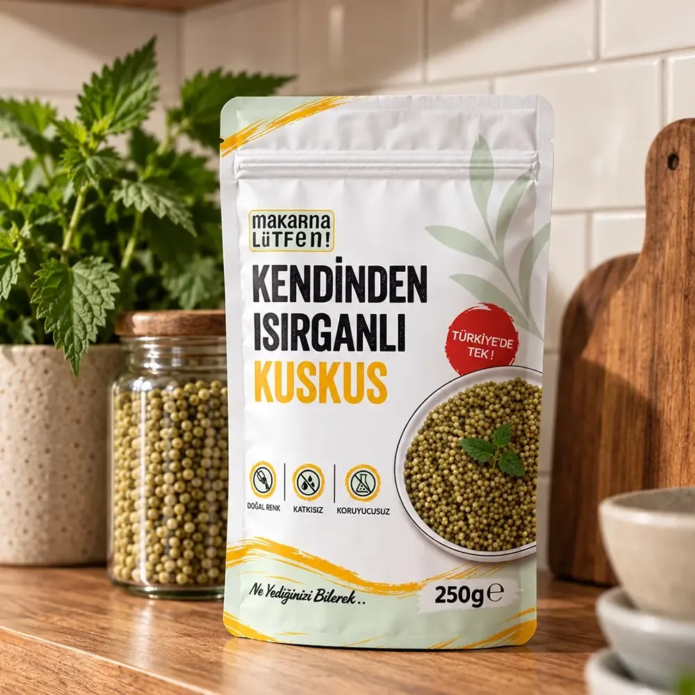 Makarna Lütfen Kendinden Isırganlı Kuskus 250 g