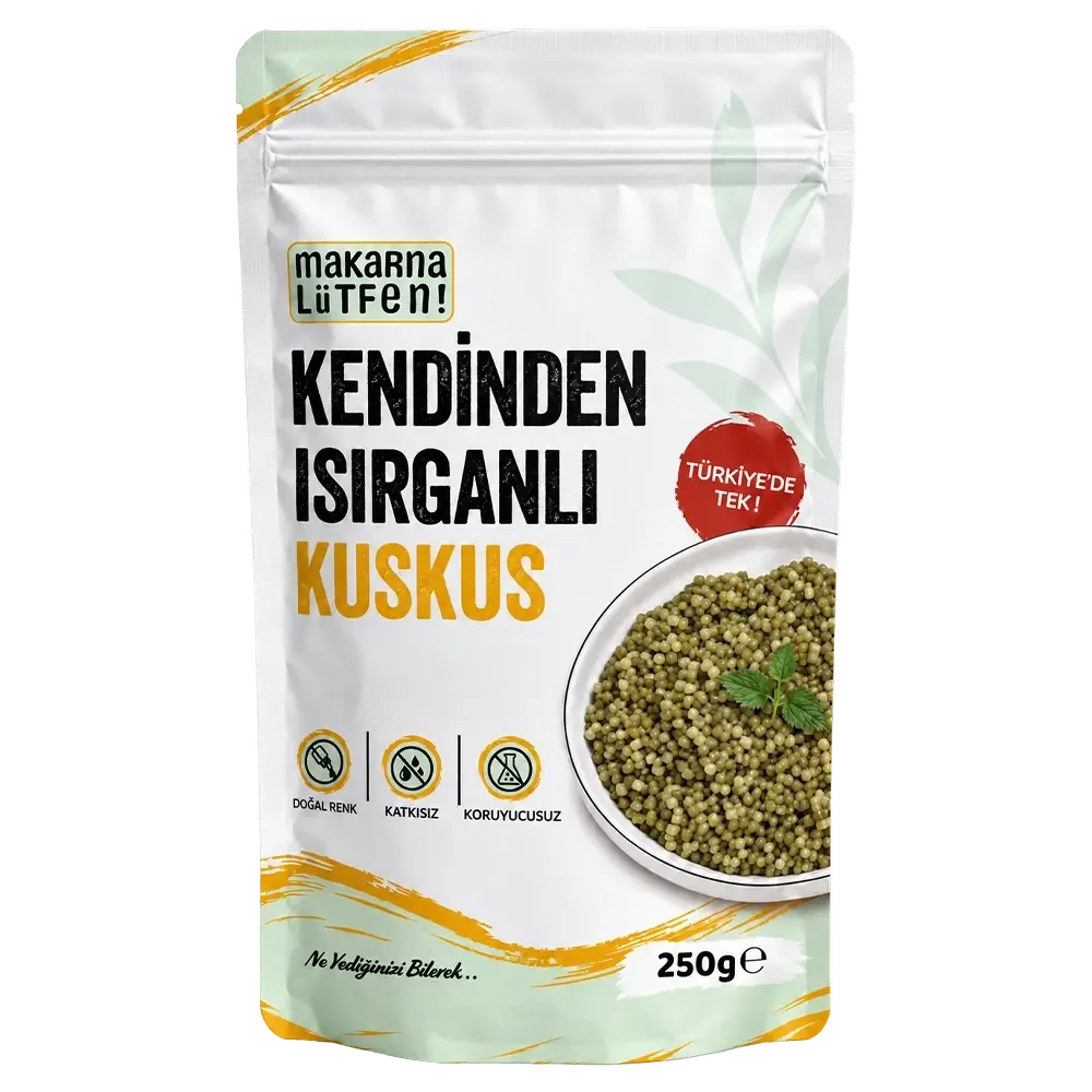 Makarna Lütfen Kendinden Isırganlı Kuskus 250 g