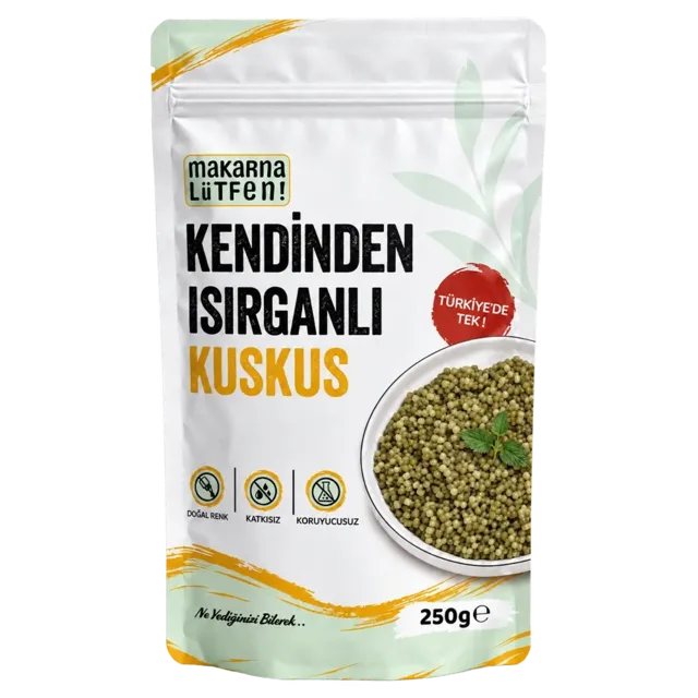 Makarna Lütfen Kendinden Isırganlı Kuskus 250 g