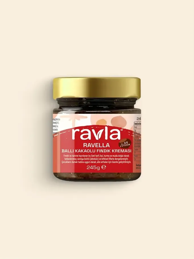 Ravla Ravella Ballı Kakaolu Fındık Kreması