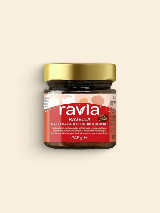 Ravla Ravella Ballı Kakaolu Fındık Kreması