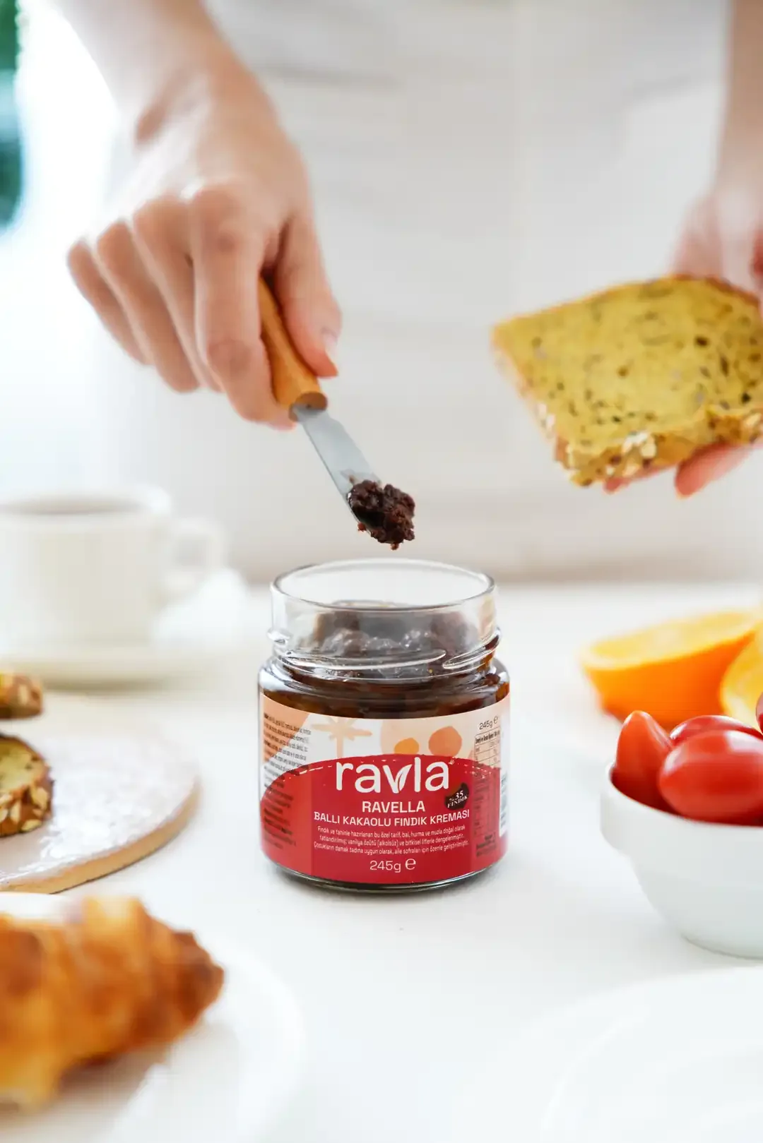 Ravla Ravella Ballı Kakaolu Fındık Kreması