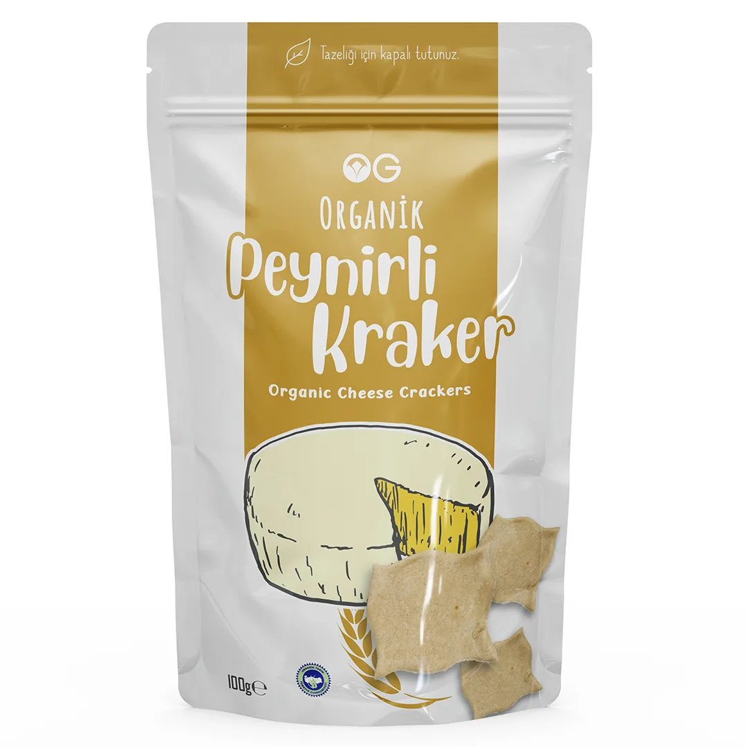 OG Natural Organik Peynirli Kraker 100 g