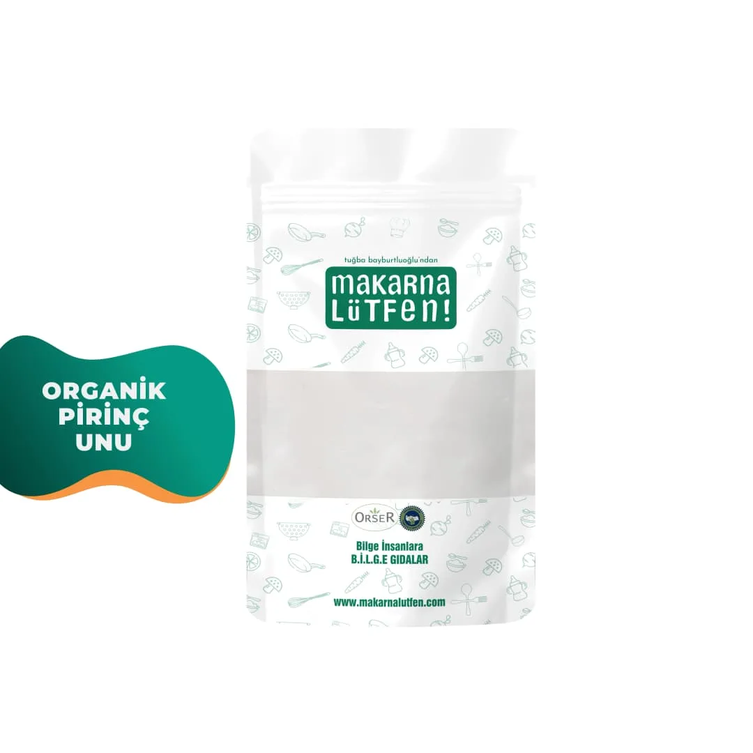 Makarna Lütfen Organik Pirinç Unu (+4 ve +6 Ay - 250 gram)