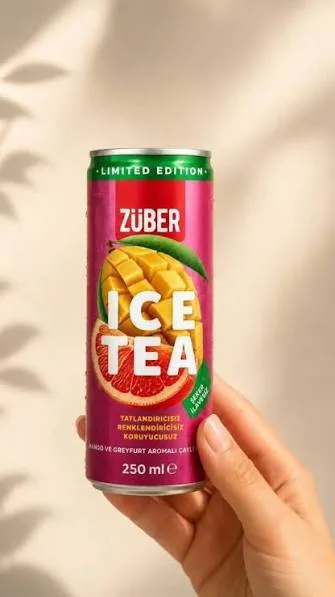 Züber Ice Tea Mango ve Greyfurt 250 ml