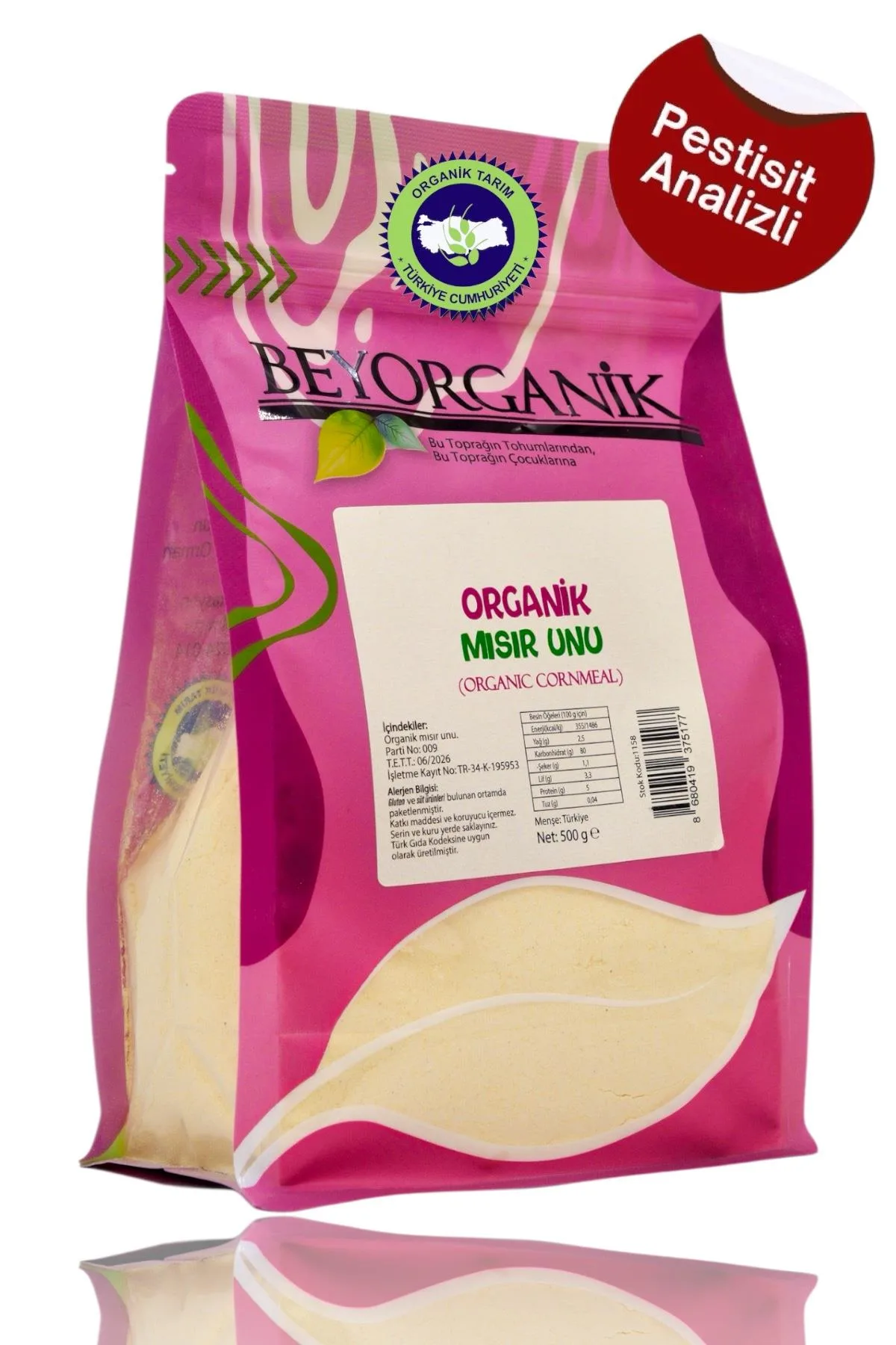 Beyorganik Organik Mısır Unu
