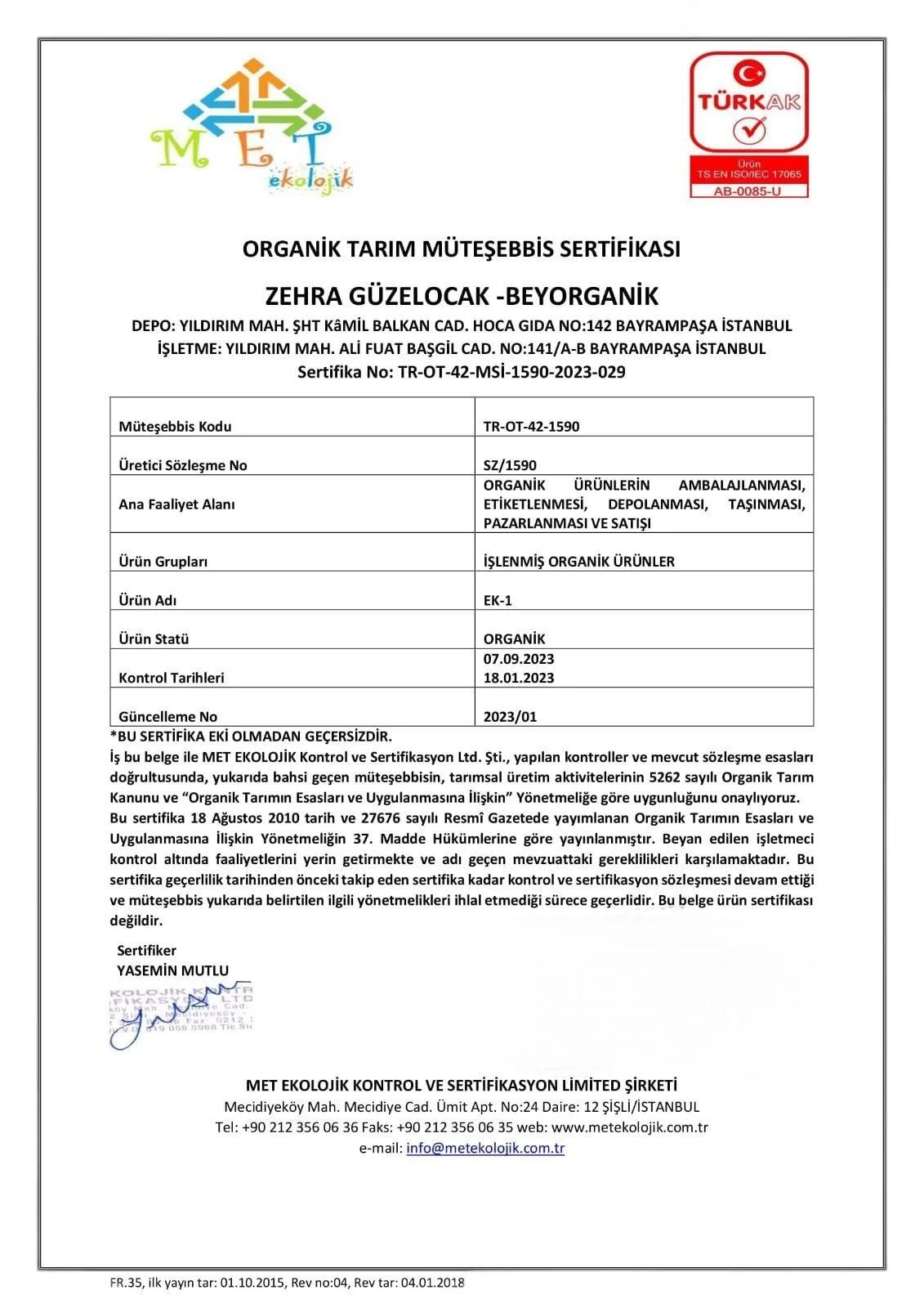 Beyorganik organik tel şehriye 250 g