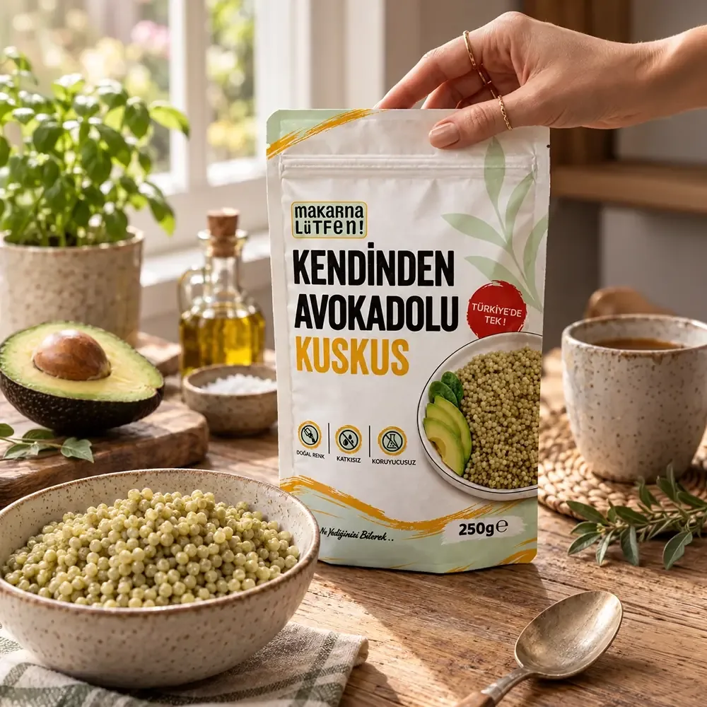 Makarna Lütfen Kendinden Avokadolu Kuskus 250 g