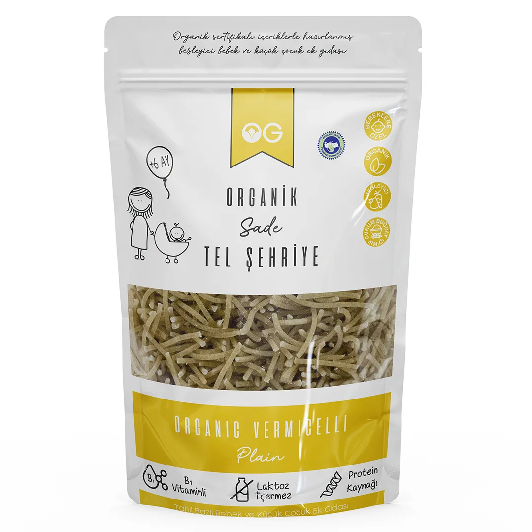 Organik Sade Tel Şehriye 180 Gr 6