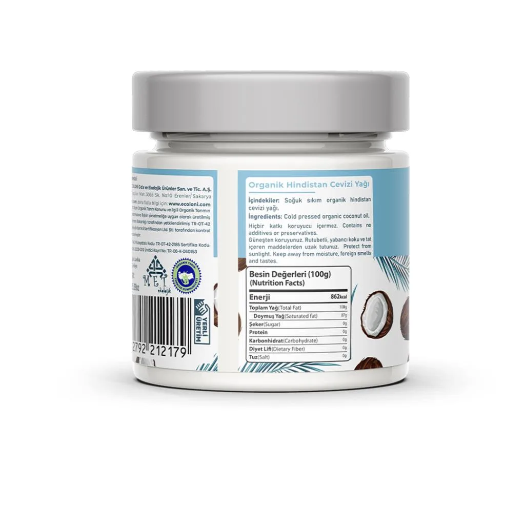 OG Natural Organik Hindistan Cevizi Yağı 170 g