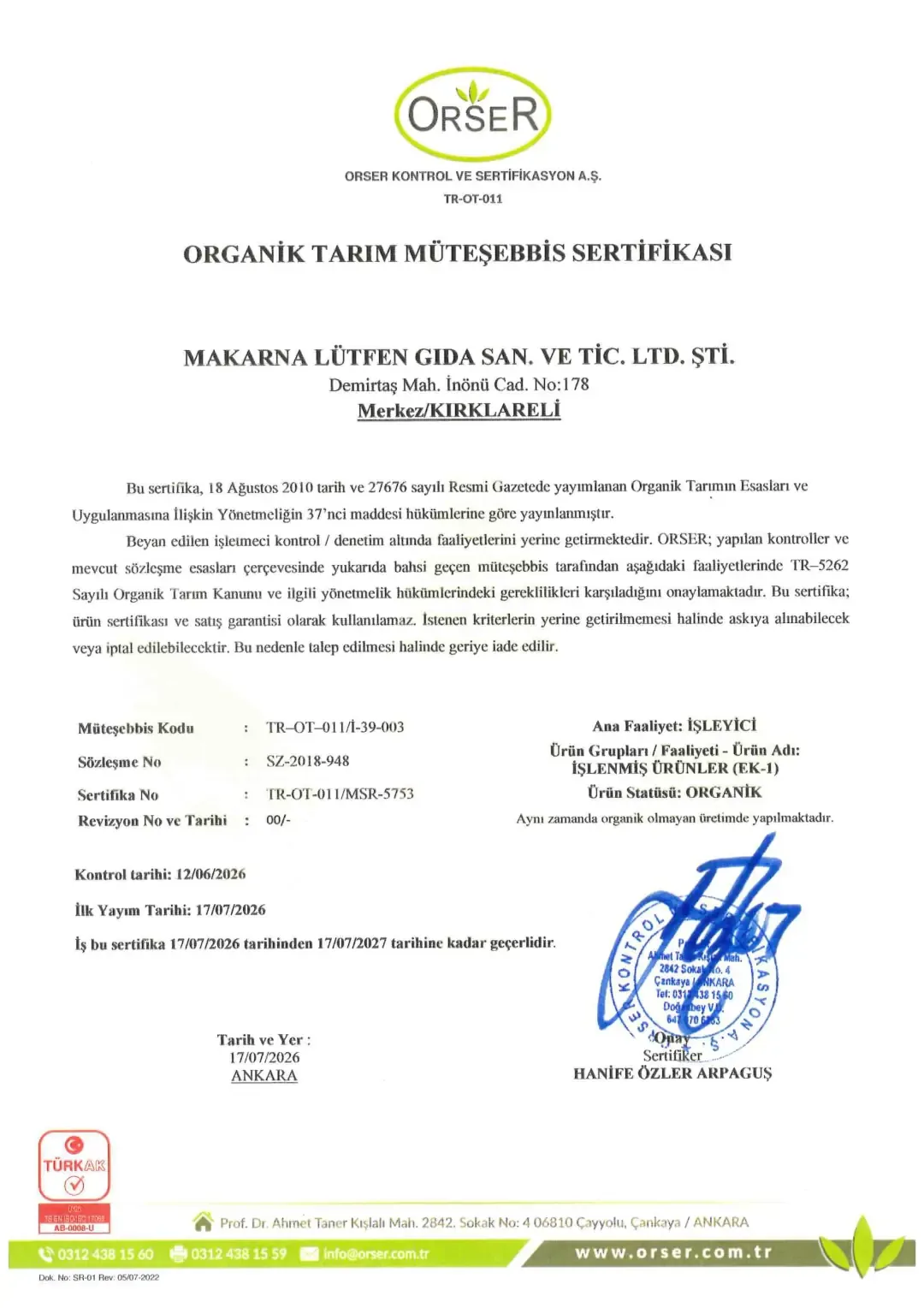 Makarna Lütfen Kuvvetto Morcan Organik Baobab Özlü Mor Meyveli Karışım