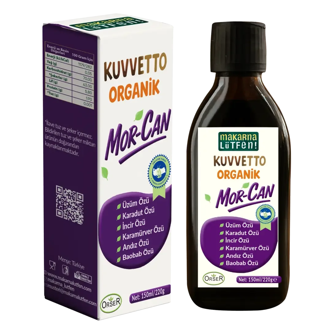 Makarna Lütfen Kuvvetto Morcan Organik Baobab Özlü Mor Meyveli Karışım