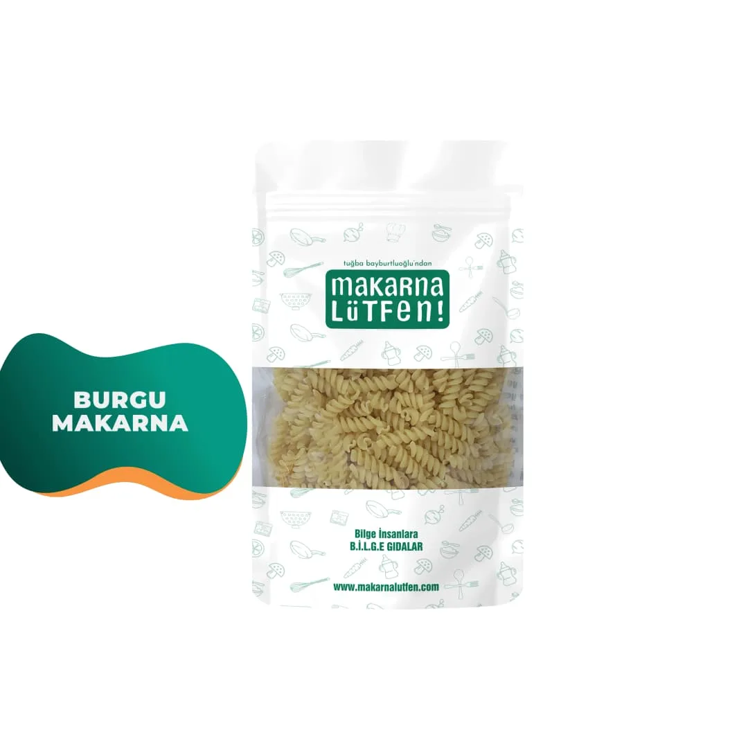 Makarna Lütfen Burgu Makarna (8 Ay - 250)