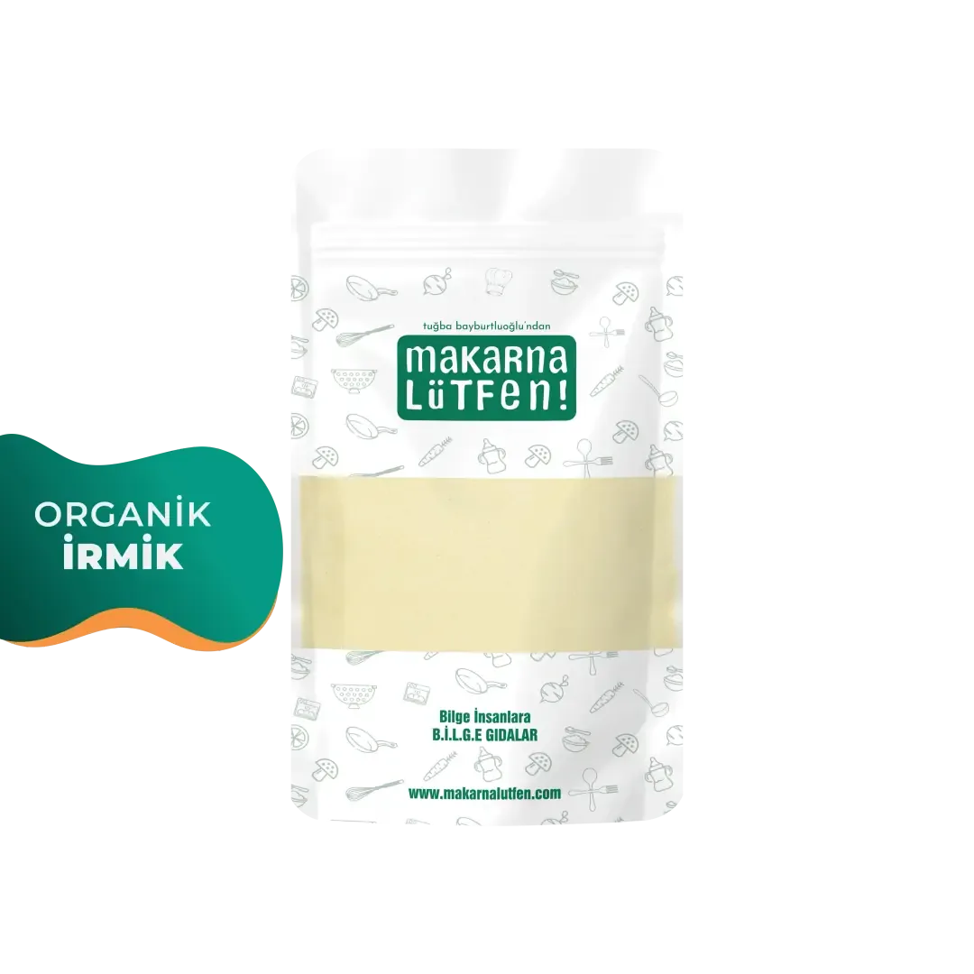 Makarna Lütfen Organik İrmik (+6 +8 Ay - 250 gram)