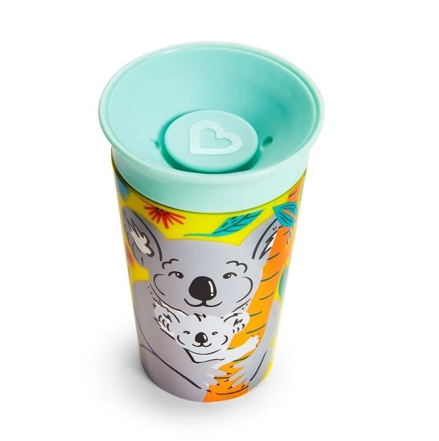 Munchkin Mucize 360° Wildlove Alıştırma Bardağı 12ay+ 266ml,Ko...