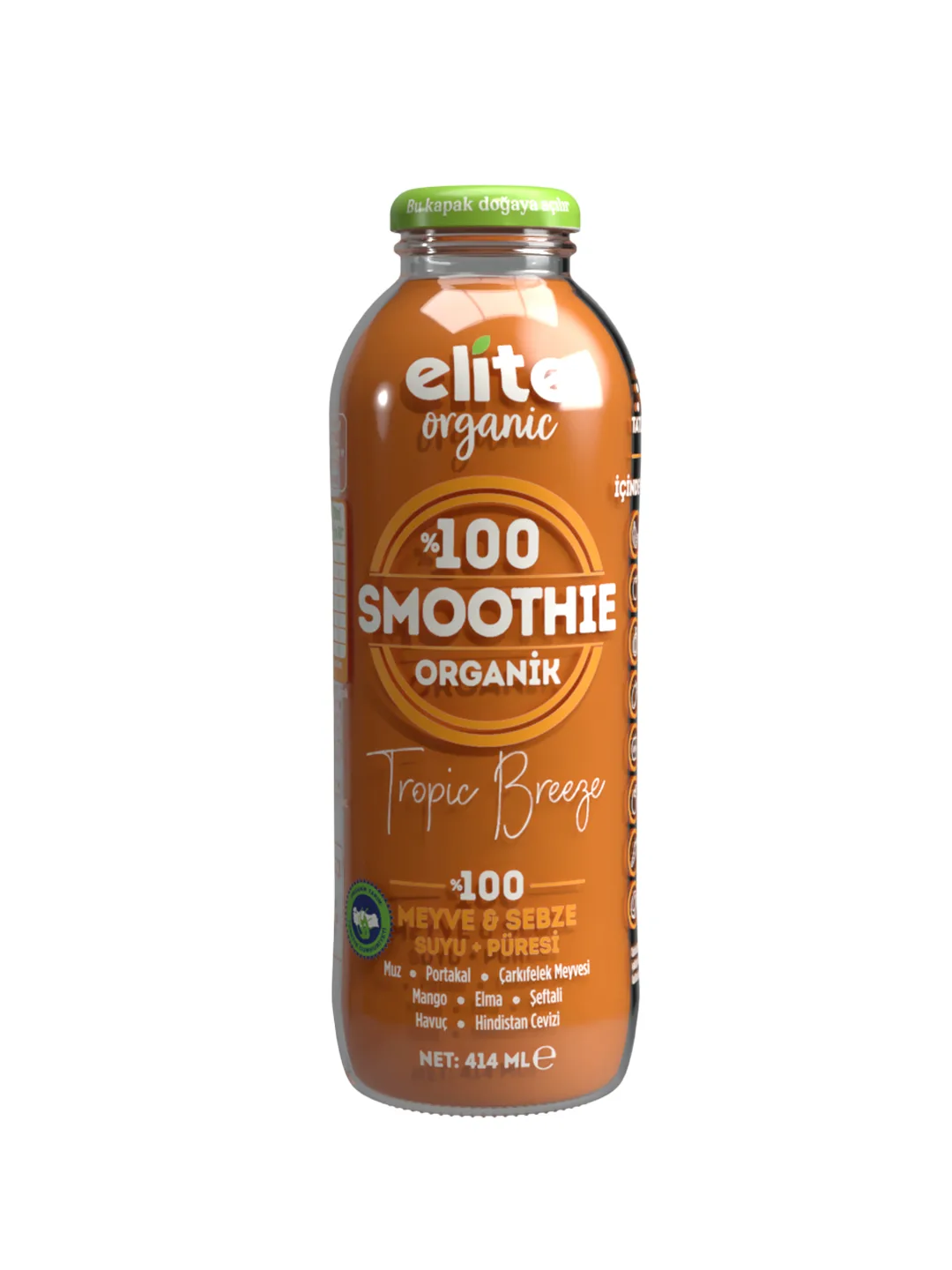 ELITE Organik Smoothie Tropic Breeze 414 ML
