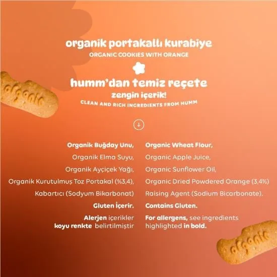 Humm Portakallı Kurabiye