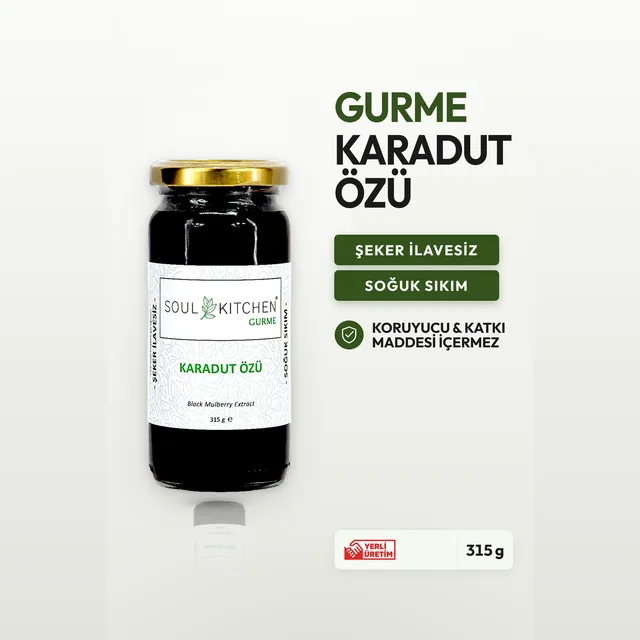 Soul Kitchen Gurme Karadut Özü 315 GR