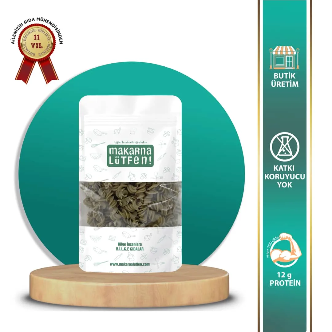 Makarna Lütfen Brokoli ve Ispanaklı Makarna 200 gram
