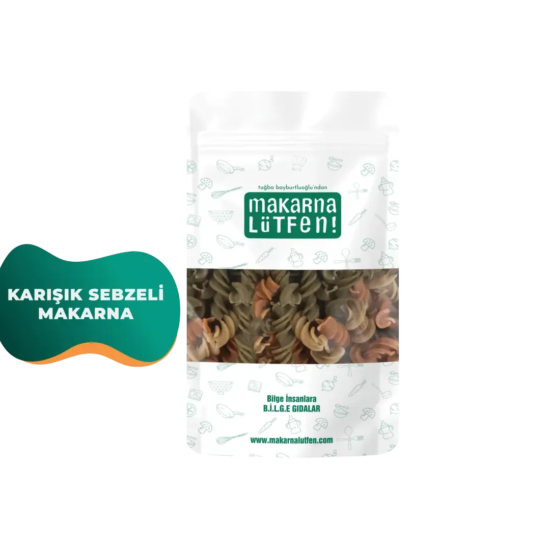 Makarna Lütfen Karışık Sebzeli Makarna 200 gram