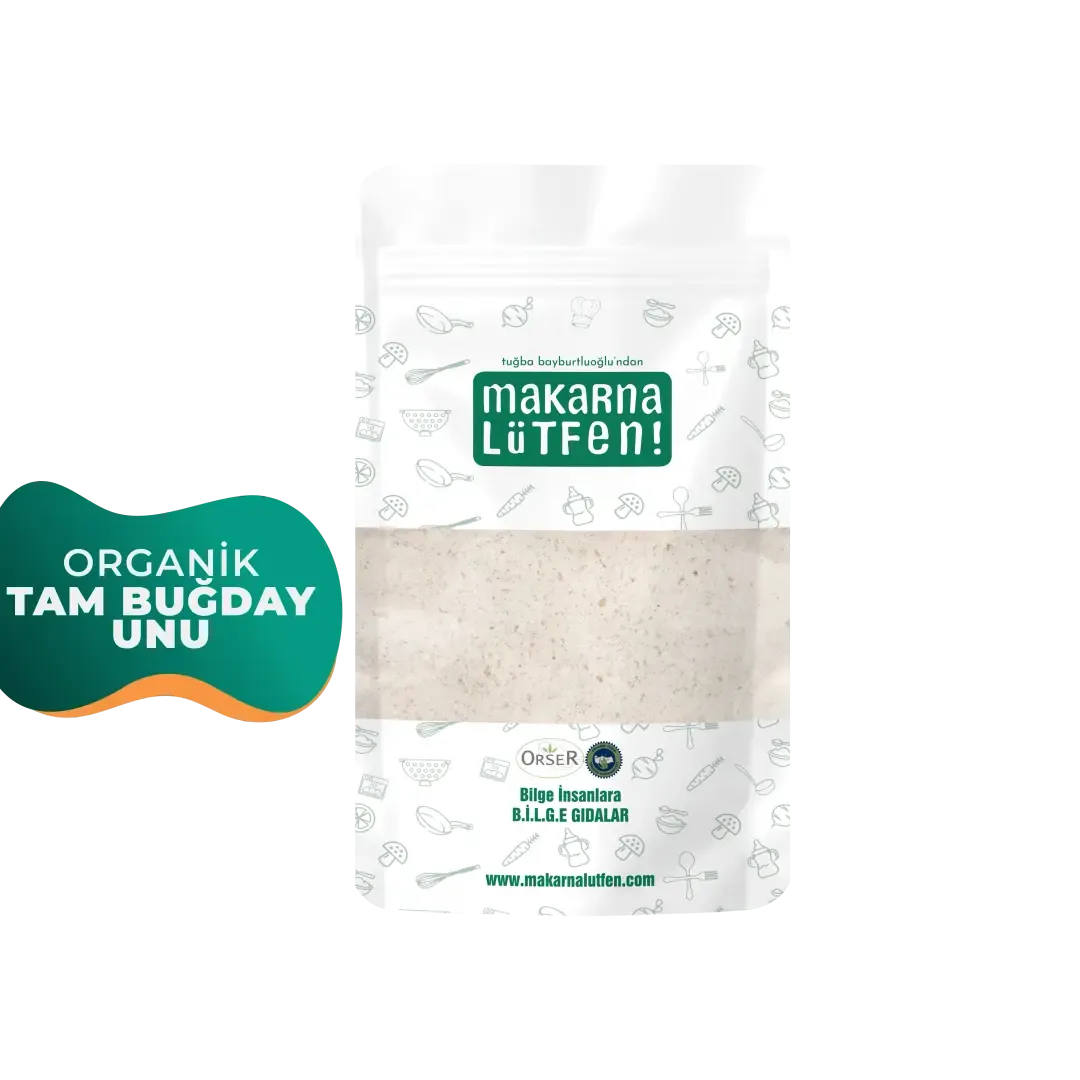 Makarna Lütfen Organik Tam Buğday Unu