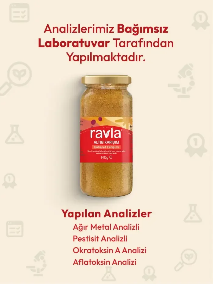 Ravla Altın Karışım 140 gram