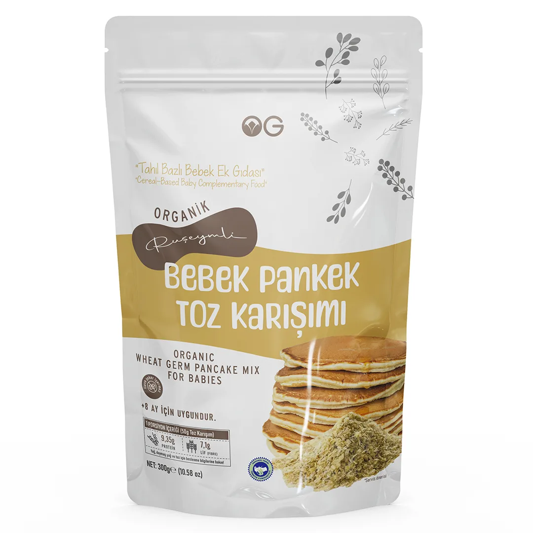 OG Organik Ruşeymli Bebek Pankek Toz Karışımı 300 g