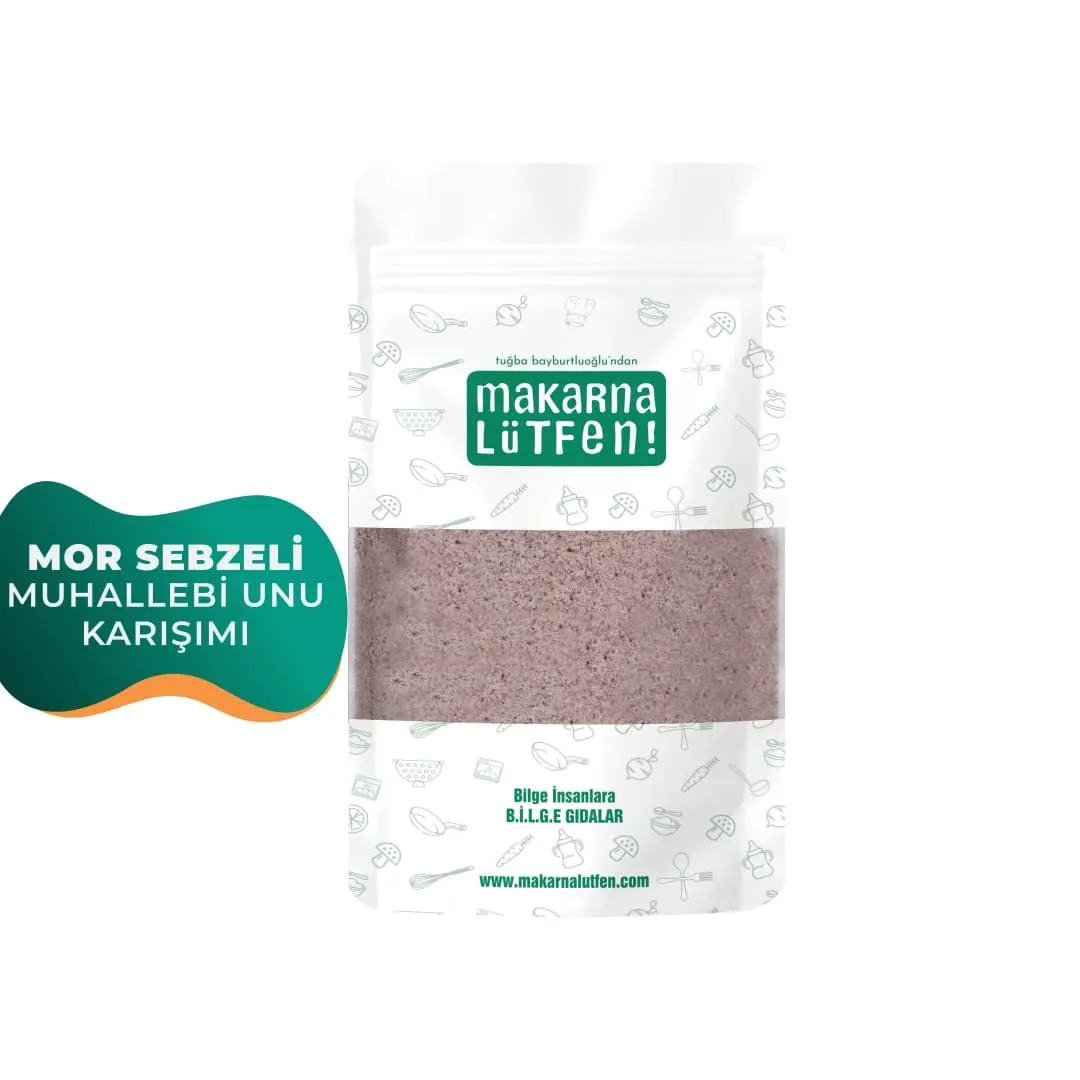 Makarna Lütfen Mor Sebzeli Muhallebi Unu Karışımı 200 gram