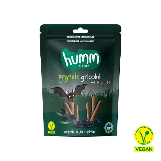 Humm Organik Vegan Zeytinli Grissini 55 g
