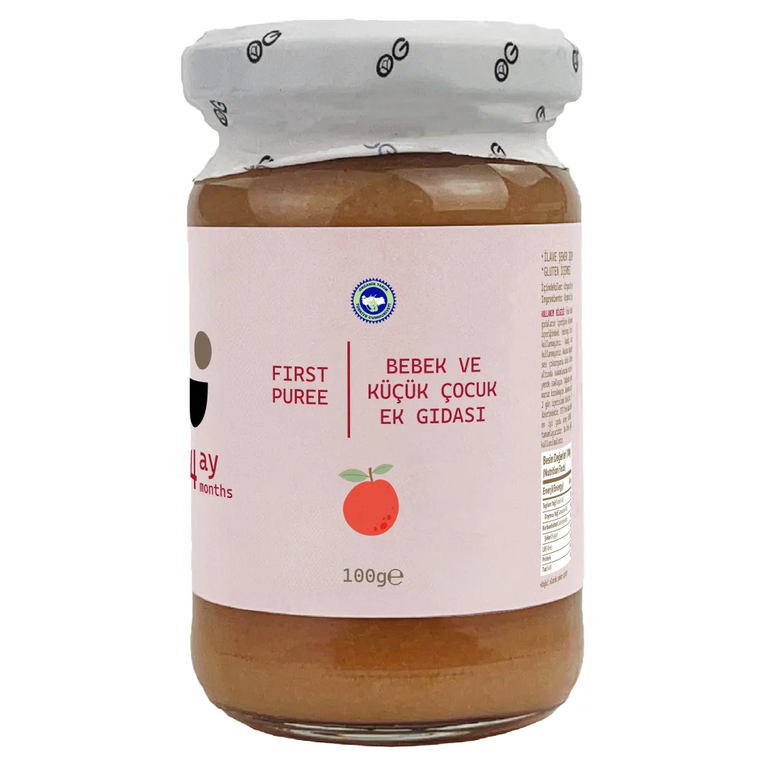 OG Organik Şeftali Püresi 100 G