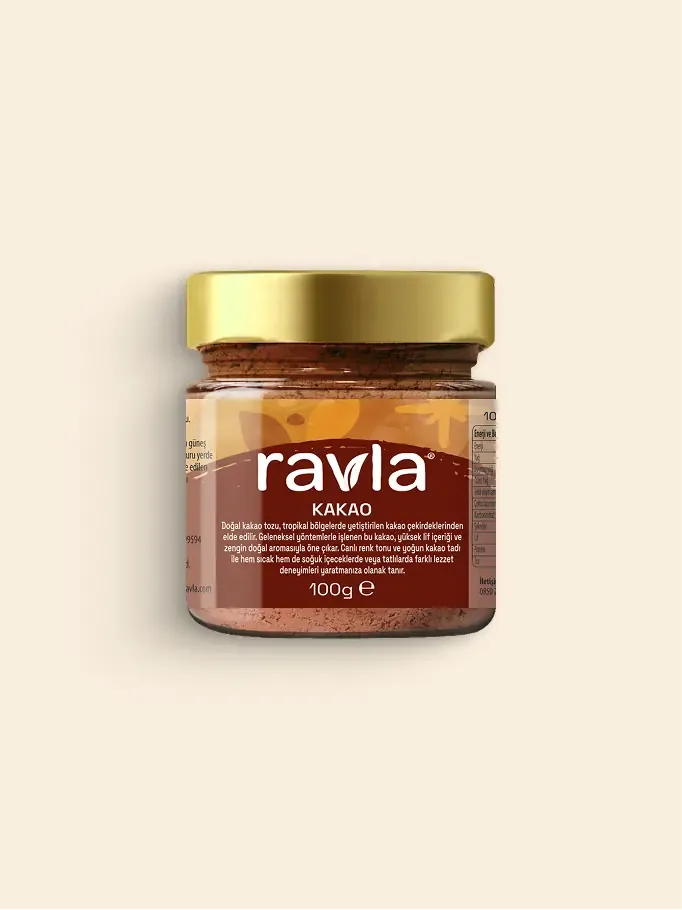 Ravla Naturel Kakao Tozu 100 gram