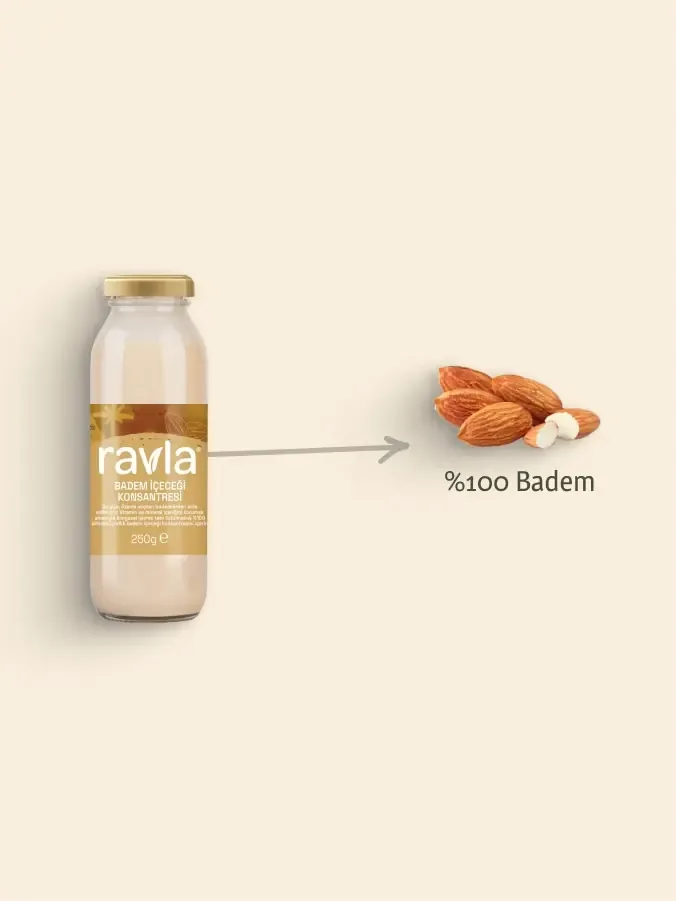 Ravla Badem İçeceği Konsantresi
