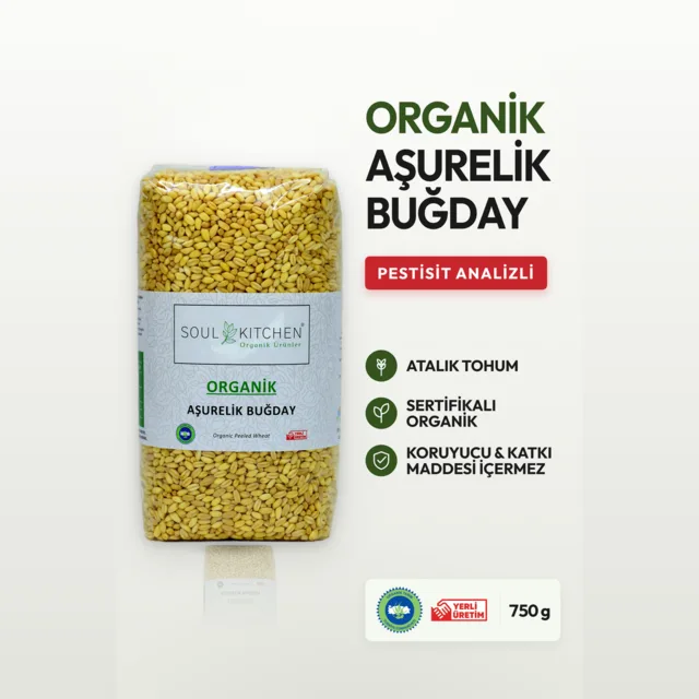 Soul Kitchen Organik Aşurelik Buğday 750 g