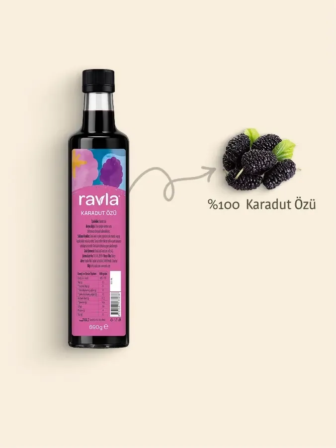 Ravla Karadut Özü 690 gr