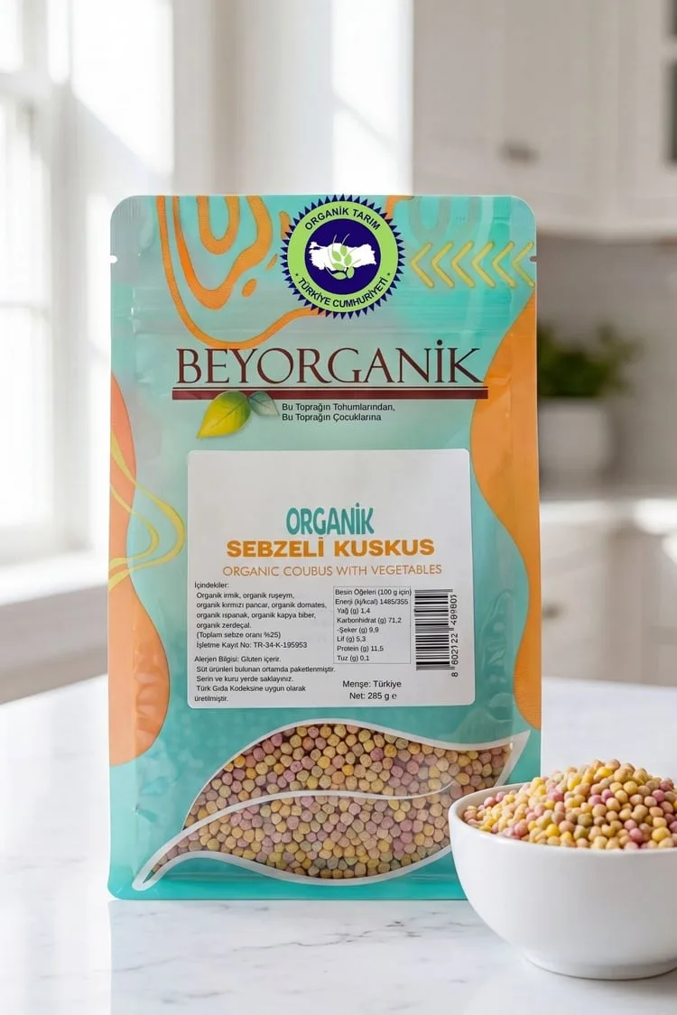 Beyorganik Sebzeli Kuskus