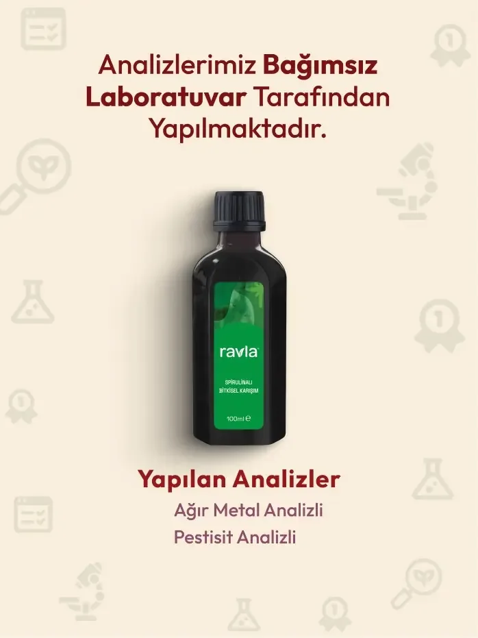 Ravla Spirulinali Bitkisel Karışım