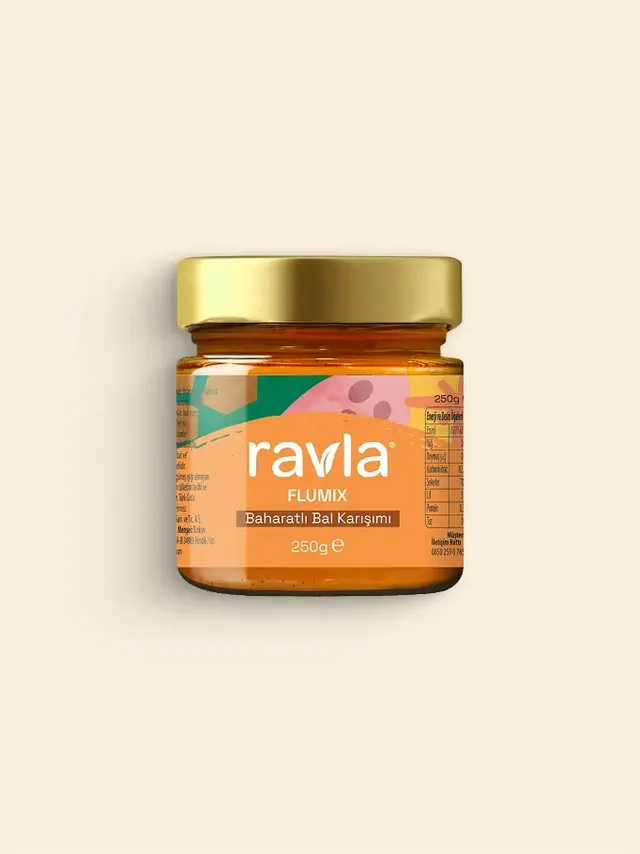 Ravla Flumix Baharatlı Bal Karışımı 250 gram