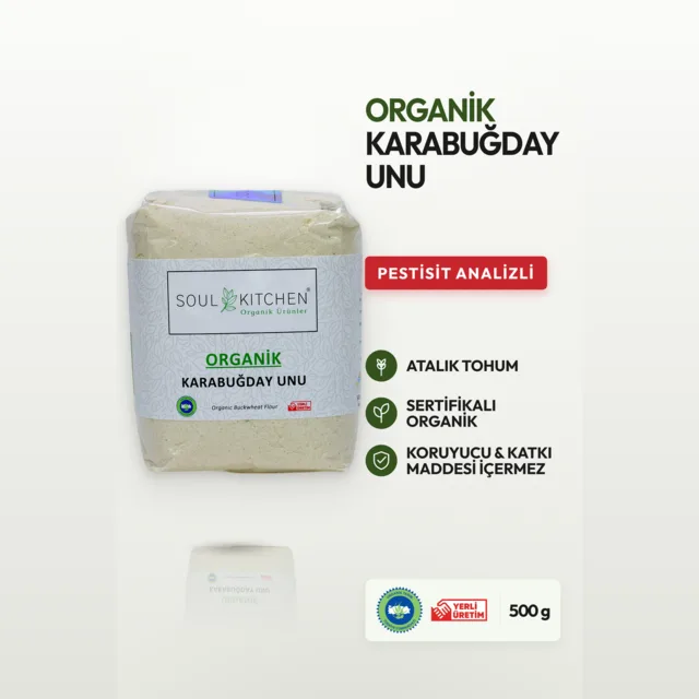 Soul Kitchen Organik Karabuğday Unu 500 GR