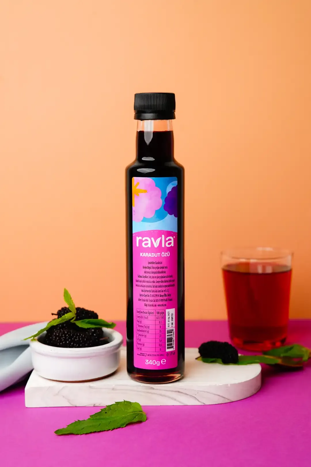 Ravla Karadut Özü 340 gram