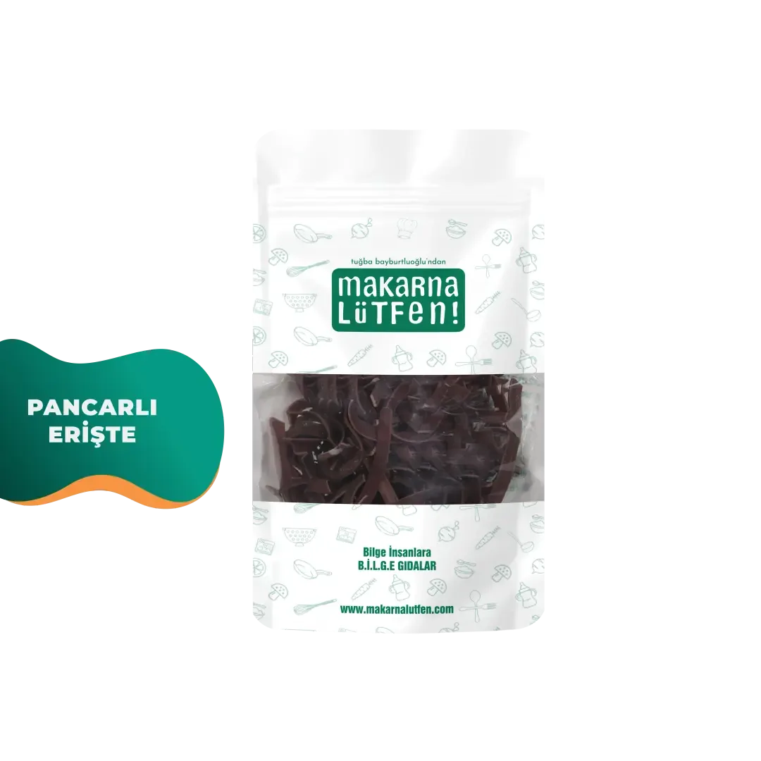 Makarna Lütfen Pancarlı Erişte - Antosiyoninli (8 Ay - 200)