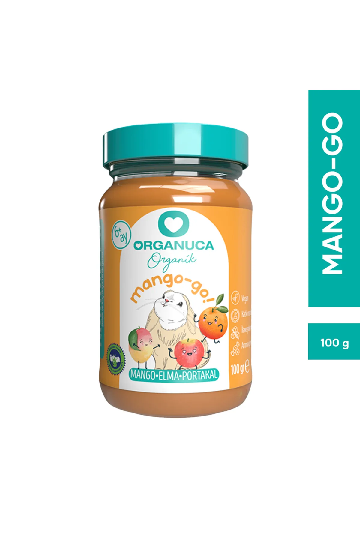 Organuca Mango Elma Portakal Püresi