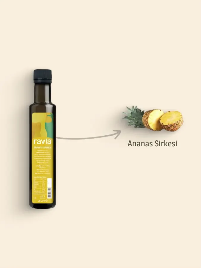 Ravla Ananas Sirkesi 250 ml