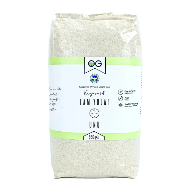 OG Organik Tam Yulaf Unu 650 GR