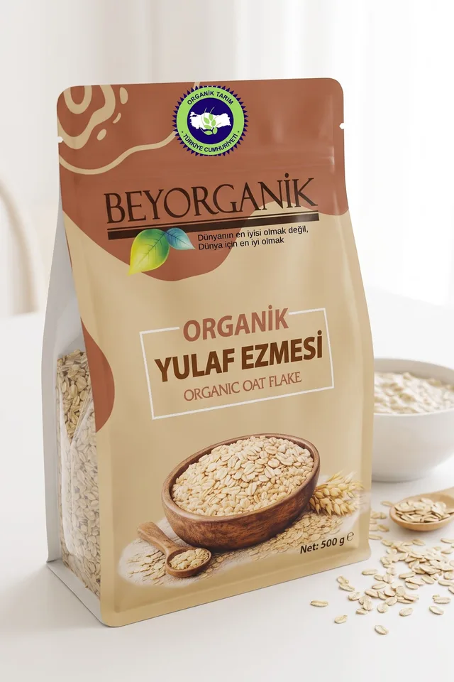 Beyorganik Organik Yulaf Ezmesi 500 g 6 Ay+