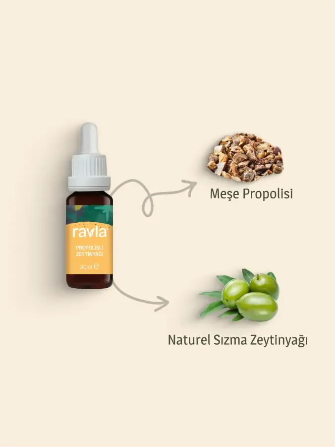 Ravla Propolisli Zeytinyağı